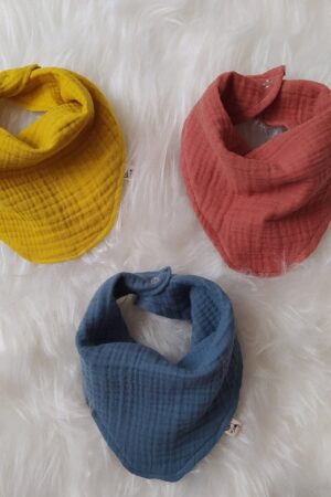 Double Sided Muslin Baby Bib