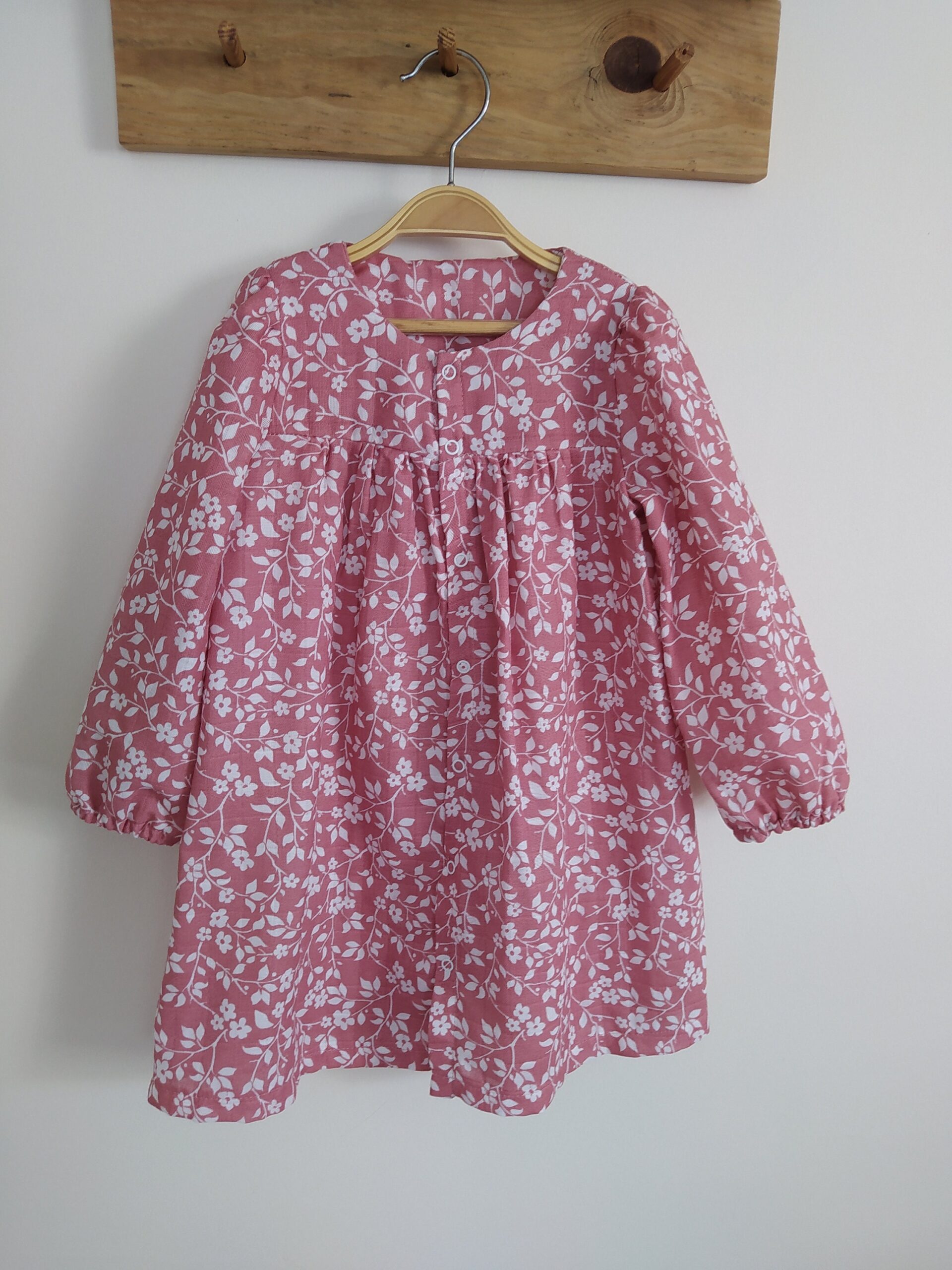 Flowery Baby Girl Dress - Image 3