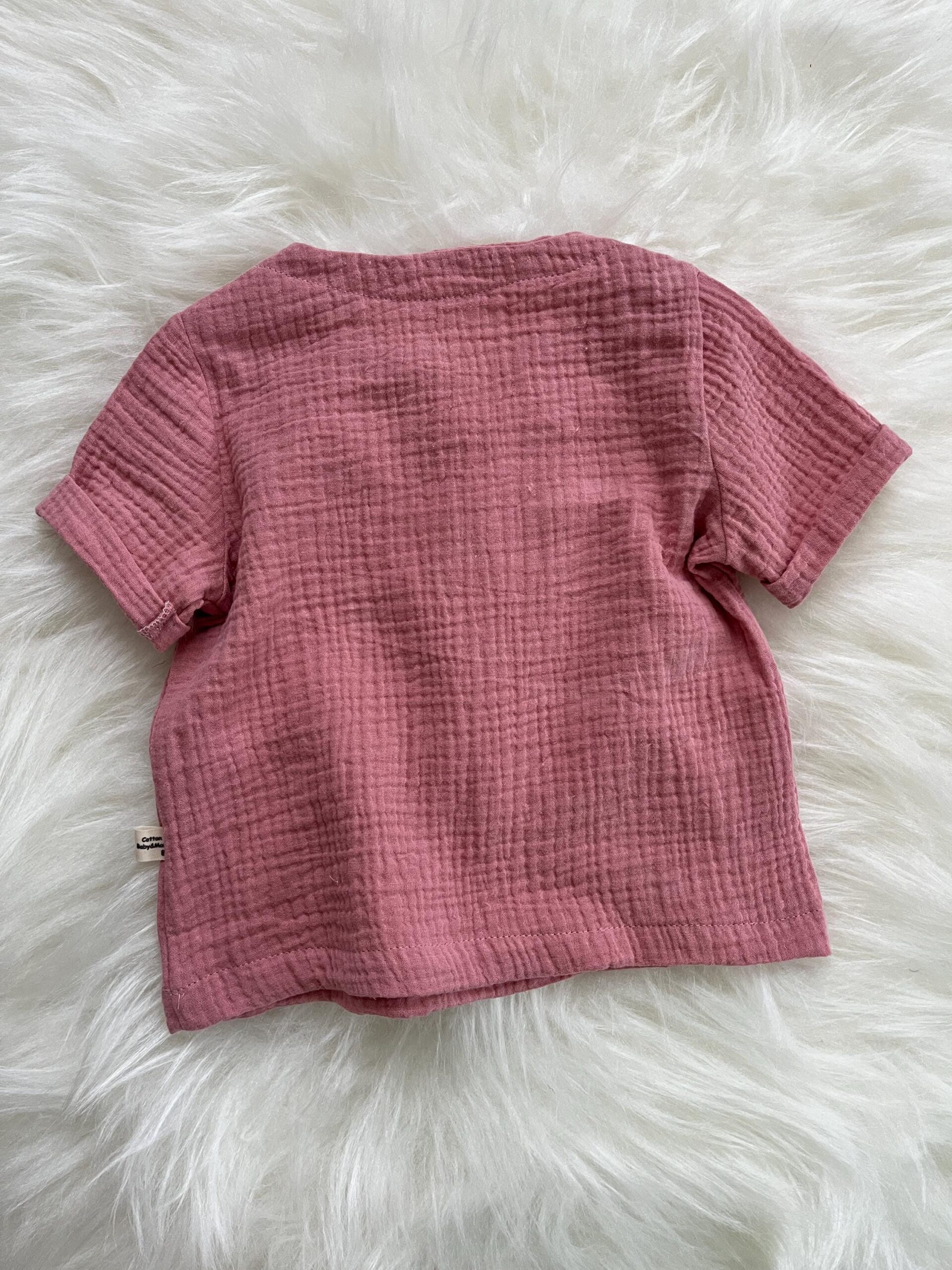 Muslin Baby/Kids Short Sleeves Shirt - Image 3