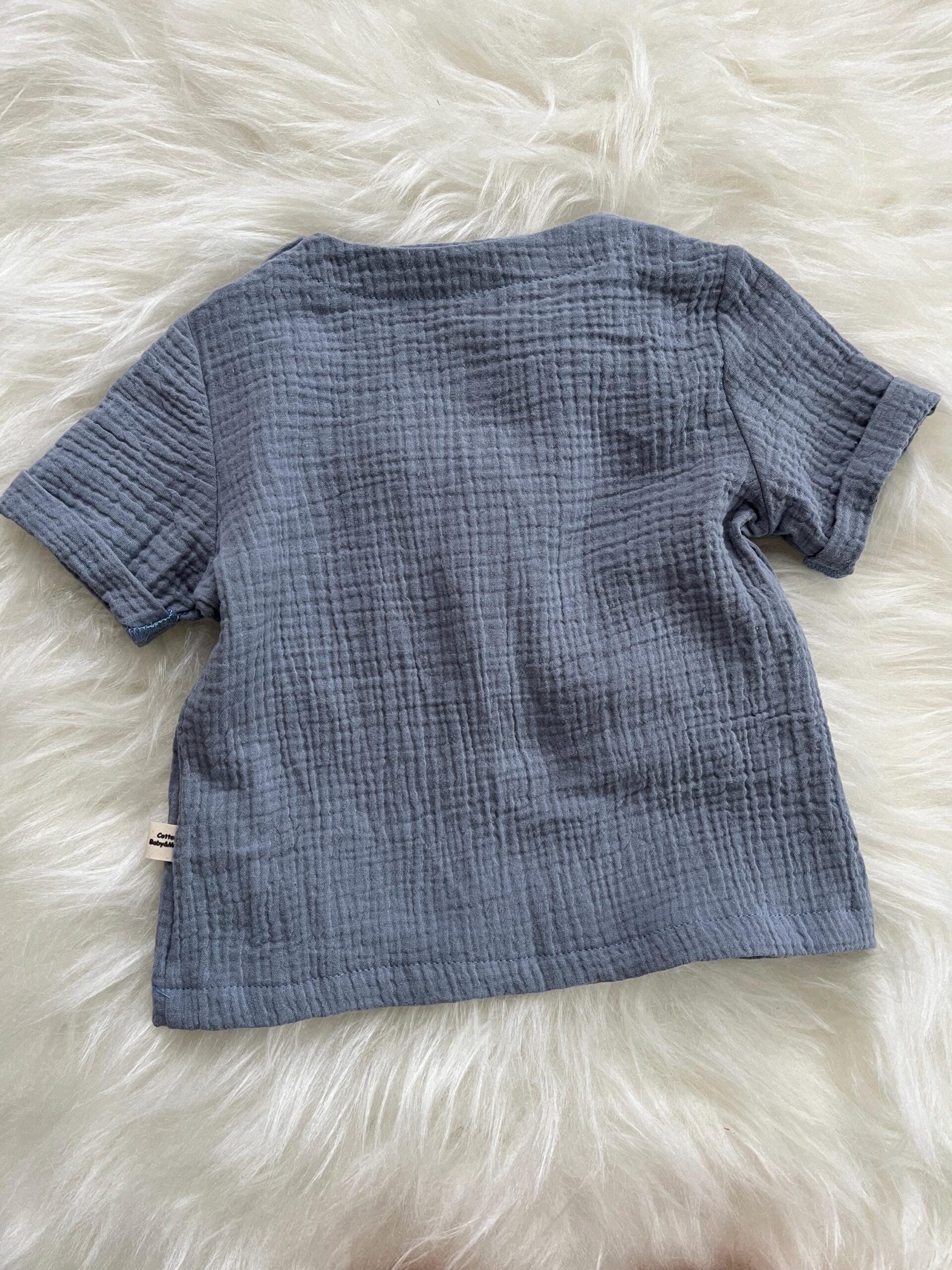 Muslin Baby/Kids Short Sleeves Shirt - Image 9