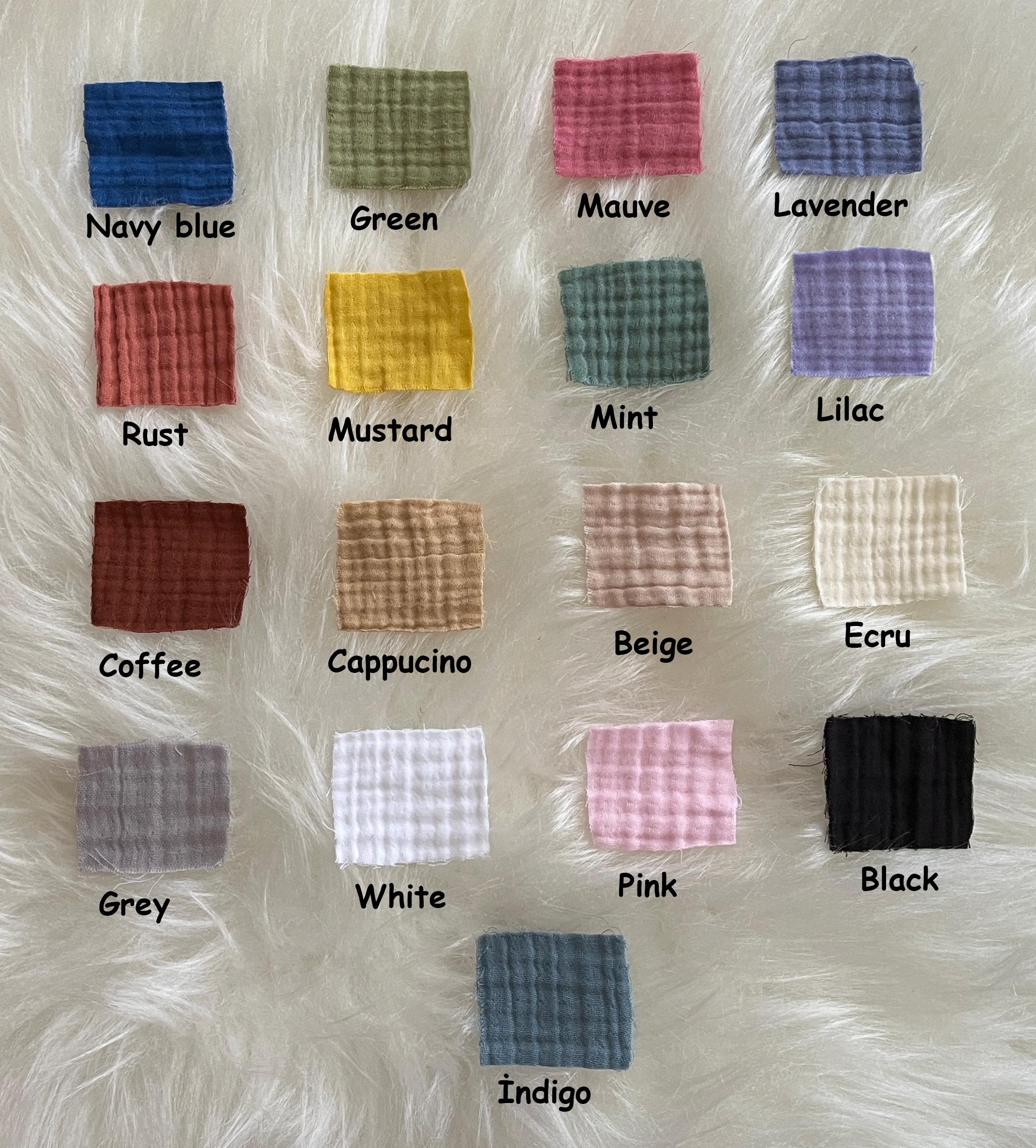 Double Sided Muslin Baby Bib - Image 7